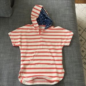 Baby Boden Baby Girl Terry Swim Cover Up